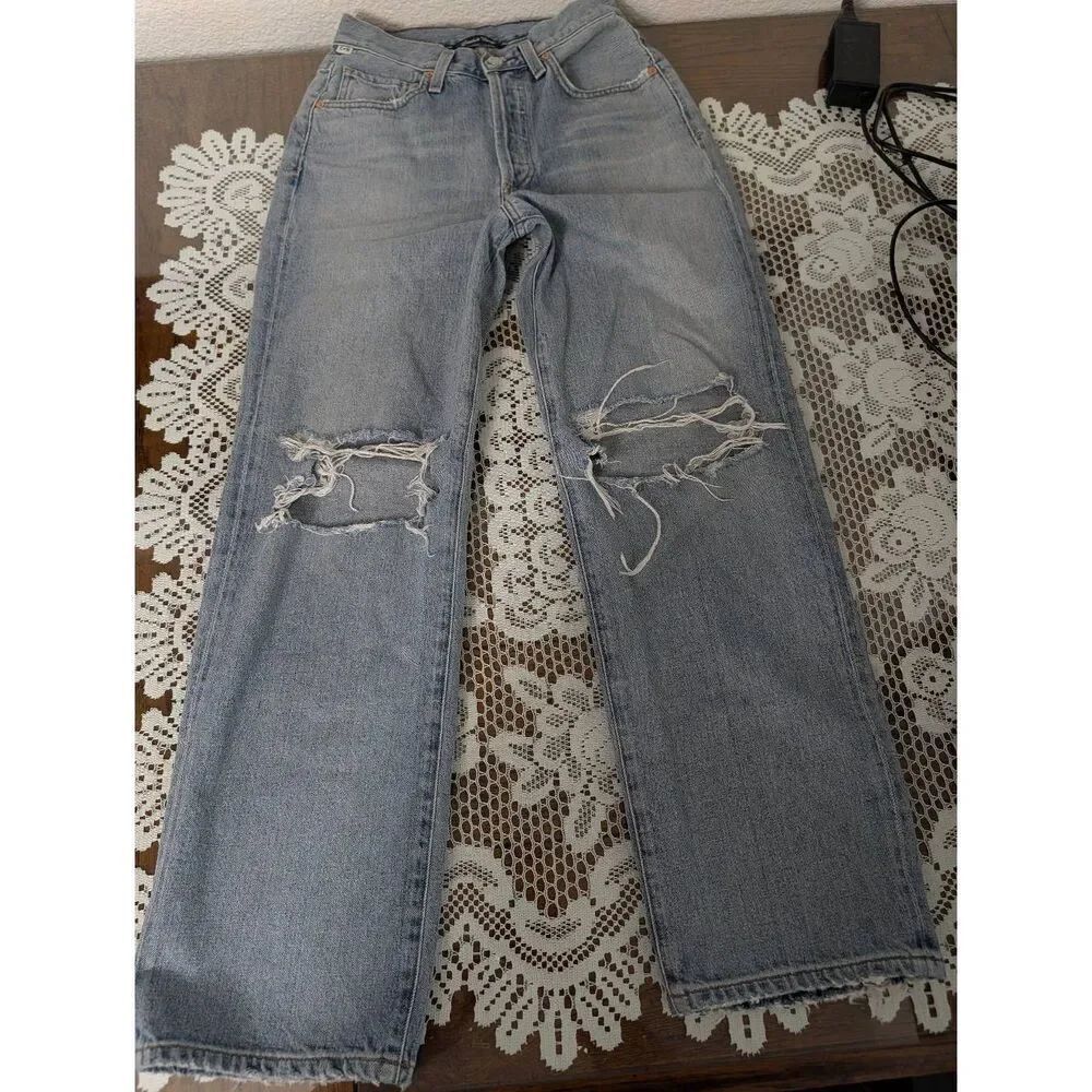 Citizens of Humanity V front Elodie destruction size 26